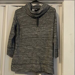 Liz Claiborne Charcoal Cowl Neck Sweater’s Size Small